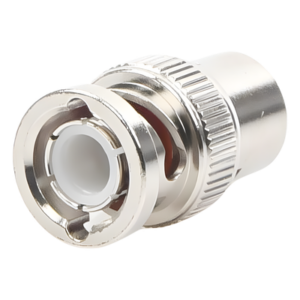 RF INDUSTRIES,LTD RFB-1100-2 – Conector BNC Macho / Rosca / Compatibilidad RG-58/U, RG-142/U, LP-142 / Cuerpo Níquel / Contacto Oro / Aislante Delrin