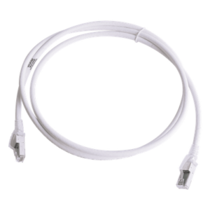 SIEMON ZM6A-S05-02B – Patch Cord Cat6A S/FTP / 1.5m (5ft) / Blindado 360° / CM/LS0H / Alta Densidad / Blanco