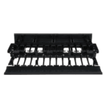 PANDUIT NM2 – Organizador de Cables Horizontal / Alta Densidad / Doble Frontal y Posterior / Rack 19in / 2UR / 48.3 cm (19in)