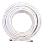 WILSONPRO / WEBOOST 950-650 – Jumper Coaxial / RG-6 / 15.24 m (50 pies) / 75 Ohm / Conectores F Macho / Uso Interior y Exterior
