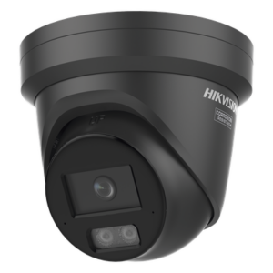 HIKVISION DS-2CD2367G3-LI2UY(BLACK) – Turret IP / 6 Megapixel / Lente 2.8 mm / 30 m IR + Luz Blanca / 98 ft / 2 Micrófonos / IP67 NEMA 4X / WDR 130 dB / AcuSense 3.0 / AcuSeek
