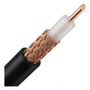 CONDUMEX 800021/500M – Cable Coaxial RG58/U | Bobina de 500 metros | Conductor Cobre 20 AWG | Malla 95% | Impedancia 53 Ω | Atenuación 55.9 dB/100m @ 1000 MHz | Certificación UL & ETL