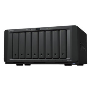 SYNOLOGY DS1823XS+ – Servidor NAS / 8 Bahías / 144 TB Bruto / Expansión 324 TB / 10GbE / RAID F1,0,1,5,6,10 / Caché SSD NVMe