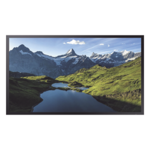 SAMSUNG ELECTRONICS OH55AS – Pantalla LED Exterior / 55 Pulgadas / Full HD 1080p / Brillo 3500 cd/m² / IP56 / Vidrio Templado 5T / 24/7