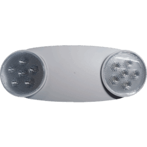 SFIRE SF-M9W – Luminaria de Emergencia LED / Doble Cabezal Ajustable / 230-430 Lúmenes / 120-277V Dual Voltage / 90 Minutos Autonomía / ABS 5VA Retardante de Llama