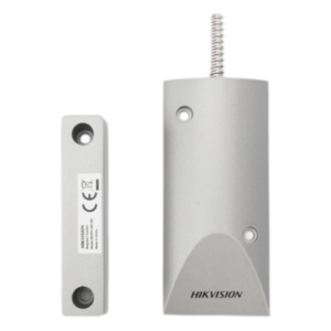 HIKVISION DS-PD1-MC-RS – Contacto Magnético Cableado / Gap 6.5 cm / Carcasa Metálica / NC / Puertas y Cortinas Metálicas
