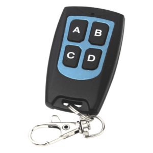 ACCESSPRO ACCESS807M4 – Control Remoto / 4 Canales / 433.92 MHz RFID / 57x32x11 mm / 0.22 oz