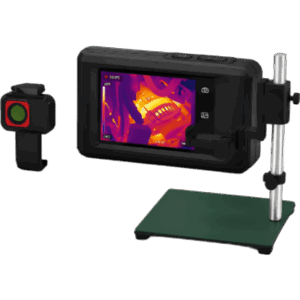 HIKMICRO HM-TP42-3AQF/W-POCKET2/INSP – KIT POCKET2 LENTE MACRO BRACKET - Cámara Termográfica Portátil Lente 3.5 mm (256 × 192) / WiFi / IP54 / Memoria interna 16 Gb / Hasta 4 Horas de Funcionamiento Continuo