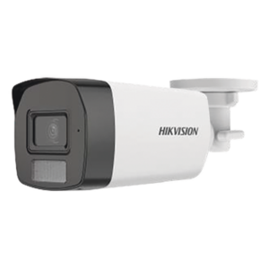 HIKVISION DS-2CE17K0T-LFS – Cámara Bala TURBOHD / 3K 5 Megapixel / Dual Light 40 m (131.2 ft) / Gran Angular 104.5° / IP67 / Micrófono / 4 Tecnologías