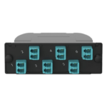 PANDUIT FC2ZN-12-10AS – Casete de Fibra Óptica / OM4 / 12 Fibras / MPO Macho a 6 LC Duplex / Polaridad Método A / 0.75 dB Pérdida de Inserción / 3.5" x 4.2" x 1.4" (89 x 107 x 36 mm)