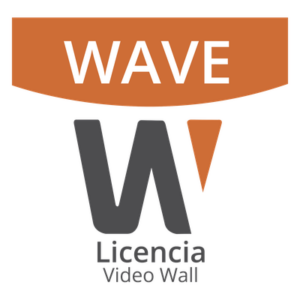Hanwha Techwin Wisenet WAVE-VW-02 – Licencia Video Wall / 2 Monitores / Gestión Multi-Flujo / Windows y Linux / Integración Terceros / Diseño Modular