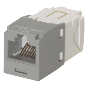 PANDUIT CJ688TGIG – Módulo Jack RJ45 / Cat 6 / 8P8C / Terminación TG Sin Impacto / 2500 Ciclos / Gris