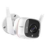 TP-LINK TAPOC310 – Cámara Bala IP / 3 Megapixel / Wi-Fi 2.4 GHz / IR 30 m (98.4 ft) / Audio Bidireccional / IP66 / MicroSD 128 GB