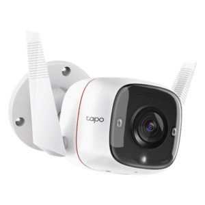 TP-LINK TAPOC310 – Cámara Bala IP / 3 Megapixel / Wi-Fi 2.4 GHz / IR 30 m (98.4 ft) / Audio Bidireccional / IP66 / MicroSD 128 GB