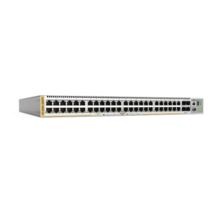 ALLIED TELESIS AT-X530L-52GPX-90 – Switch L3 Apilable / 48 Puertos PoE+ Gigabit / 4 SFP+ 10G / 176 Gbps / 740 W PoE+ / Stackable