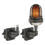 FEDERAL SIGNAL INDUSTRIAL LHWB – Soporte de Montaje en Pared / Aluminio Fundido / IP66 e IP69K / Tipo 4X / NPT 3/4 Pulgada / Clase I Div. 2 y Clase II
