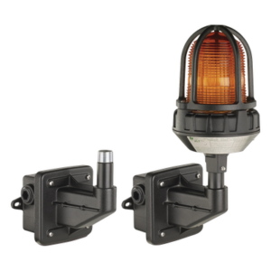 FEDERAL SIGNAL INDUSTRIAL LHWB – Soporte de Montaje en Pared / Aluminio Fundido / IP66 e IP69K / Tipo 4X / NPT 3/4 Pulgada / Clase I Div. 2 y Clase II