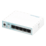 MIKROTIK RB750R2 – Router / 5 Puertos Fast Ethernet / CPU 850 MHz / MPLS / -40°C a 70°C / 64 MB RAM
