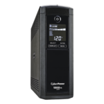 CYBERPOWER CP1500AVRLCDA – UPS Línea Interactiva / 1500 VA / 900 W / 12 Tomas NEMA 5-15R / 6 con Respaldo / Pantalla LCD / AVR / Supresión 1500 J