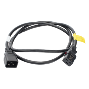 HOFFMAN EP1920072X50 – Cable de Alimentación Eléctrico / Doble Bloqueo W-Lock / IEC C19 a C20 / 1.8 m (6 ft) / Certificado UL-CE-EAC