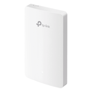 TP-LINK EAP235-WALL – Punto de Acceso de Pared / Doble Banda AC1200 / MU-MIMO / 3 Puertos Gigabit / PoE 802.3af/at / Salida PoE 13 W