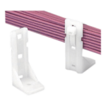 PANDUIT PP2S-S10-X – Sujetador-Separador para Mazos de Cables / Nylon 6.6 / Tornillo M5 (#10) / Uso Interior / 116.9 mm (4.6 in) de Alto