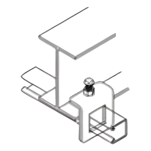 ANCLO ANC-HU14 – Mordaza Tipo Ventana / Perfil Unicanal 4x4 / Acero AISI 1018 / Carga 200 kg / 1.3x3.5x3.3 in