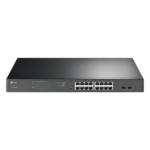TP-LINK TL-SG1218MPE – Switch PoE / 16 Puertos Gigabit / 2 SFP / 192W / 34 VLANs / 23.8 Mpps
