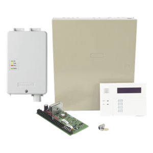 HONEYWELL HOME RESIDEO VISTA48/60RF4G – Panel de alarma VISTA-48LA / Teclado 6160RF con receptor RF integrado / Comunicador celular LTE-XA 4G / Hasta 48 zonas / AlarmNet Total Connect