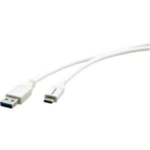 KRAMER C-USB31/CA-3 – Cable USB 3.2 Gen-2 SuperSpeed+ | USB-C Macho a USB-C Macho | 10 Gbps | 4K@60 Video | 100W Power Delivery | K-Lock Integrado | Triple Blindaje | 0.9 m (3 ft)