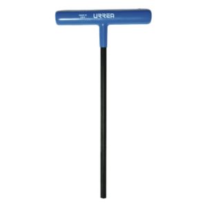 URREA SYS-465-20L-GP – Llave Hexagonal Tipo T / Métrica 8 mm / Mango Ergonómico / Longitud Total 9" (228.6 mm) / Acero de Alta Resistencia