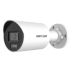 HIKVISION DS-2CD2087G3-LI2UY/SRB – Cámara Bala IP / 8 Megapixel / Dual Light 40 m (131.2 ft) / ColorVu 3.0 / WDR 130 dB / IP67 / Estrobo Azul y Rojo / AcuSense 3.0