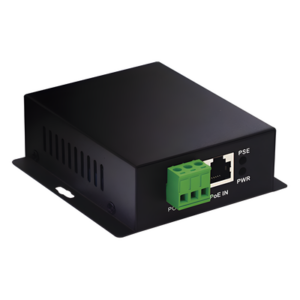 WI-TEK WI-POE61-24V – Convertidor PoE Industrial / Entrada 802.3 af/at / Salida PoE Pasivo 24V / Puertos RJ45 100/1000 Mbps / Alcance 100 m (328 ft) / Rango -10 a 70 °C
