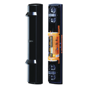 OPTEX SL200QDP – Barrera fotoeléctrica / 60 m (197 ft) / 4 rayos / 4 canales / Doble modulación / Control de potencia