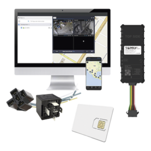 TopFlyTech TLW26BLKIT – Rastreador GPS Vehicular / 4G LTE Cat-M1/NB1 / Bluetooth 5.0 / -30°C a +80°C / Detección de Conducción Agresiva / TCP/UDP/MQTT/SMS