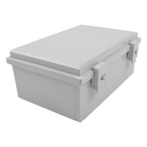 TXPRO TXG-01-38 – Gabinete Plástico para Exterior / IP65 / 170 x 251 x 101 mm / Cierre por Broche / Montaje en Pared / -20 a 60°C