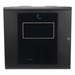 LINKEDPRO BY EPCOM SR-1912-GAP-V5 – Gabinete de Pared Abatible / Rack 19" 12U / Ventana Cristal Templado / Apertura 120° / Laterales Removibles