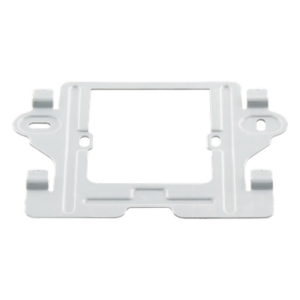 HIKVISION 190111186 – Placa de Sujeción a Pared / Metal / Compatible con Monitor de Videoportero IP / Acabado Anticorrosivo