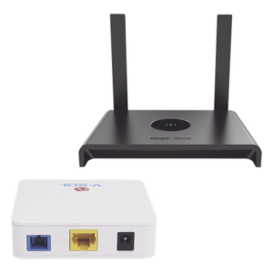 RUIJIE KIT1-VPON-WIFI – Kit ONU Bridge Dual GPON/EPON / Router Wi-Fi Mesh / 2.4 GHz 2x2 / 3 LAN + 1 WAN / IP41