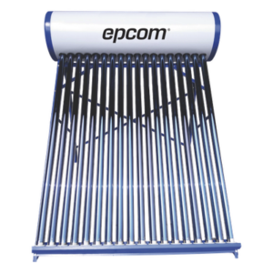 EPCOM STELPWH180 – Calentador Solar de Baja Presión / 180 L / 18 Tubos de Vacío / Acero Inoxidable Grado Alimenticio / Resistencia a Granizo 25 mm / Ánodo de Magnesio