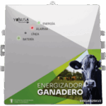 YONUSA SYSGAN25KV2 – Energizador Ganadero / 10,000 Volts / 0.2 a 5.0 Joules Ajustable / 25 km Lineales / Alimentación 90-260 Vca y 12 Vcd / Panel Solar / NEMA 2