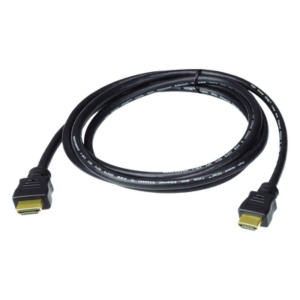 ATEN 2L-7D02H-1 – Cable HDMI / True 4K 4096x2160 @60Hz / Ethernet integrado / 2 m (6.6 ft) / 30 AWG / Conectores dorados