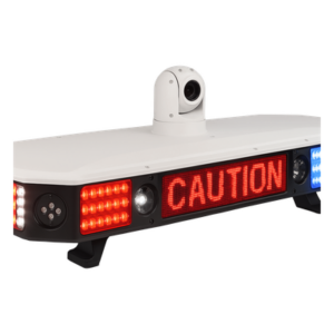 STREAMAX PL100 – Sistema de Luces de Emergencia para Vehículos Policiales / 8 Cámaras HD AI / PTZ 30x / 6 TOPS / 4G/5G / Sirena 100W / Pantalla LED / RGB 20,000 h