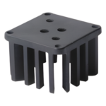 DIGIKEY 345-1051-ND – Disipador de calor / 46 x 46 x 32 mm / Aluminio natural / 22 W/°C eficiencia térmica / 1.81 x 1.81 x 1.26 pulgadas