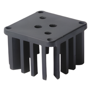 DIGIKEY 345-1051-ND – Disipador de calor / 46 x 46 x 32 mm / Aluminio natural / 22 W/°C eficiencia térmica / 1.81 x 1.81 x 1.26 pulgadas