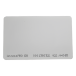 ACCESSPRO ACCESS-ISO-CARD – Tarjeta Proximidad / 125 kHz / EM4100 / 0.1 mm / Imprimible Doble Cara / 85.6 x 54 mm