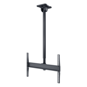 PEERLESS PCM150 – Soporte de Techo Universal / Pantallas 43" a 90"+ / Carga 68 kg (150 lb) / Extensión 1006-1606 mm / Rotación 360° / Inclinación +20°/-5° / VESA hasta 600x400