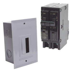 CHINT KITC2Q230E – Kit Centro de Carga Empotrable / 1 Fase 3 Hilos / 50A / 120/240Vca / 10kA / -30°C a 70°C