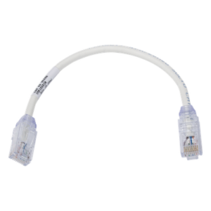 PANDUIT UTP28X8IN – Cable de Parcheo UTP / Cat6A / 28 AWG / CM-LSZH / 20.3 cm (8 ft) / PoE++ / Alta Densidad