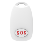FANVIL KT10 – Botón de Emergencia Inalámbrico / Energía Cinética Sin Baterías / Emparejable con Teléfonos IP / Uso Hospitalario y Domiciliario